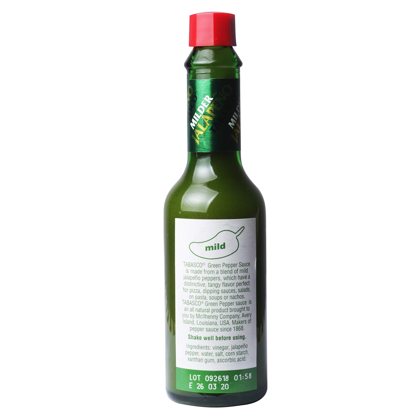 Tabasco Brand Green Pepper Sauce 60ml