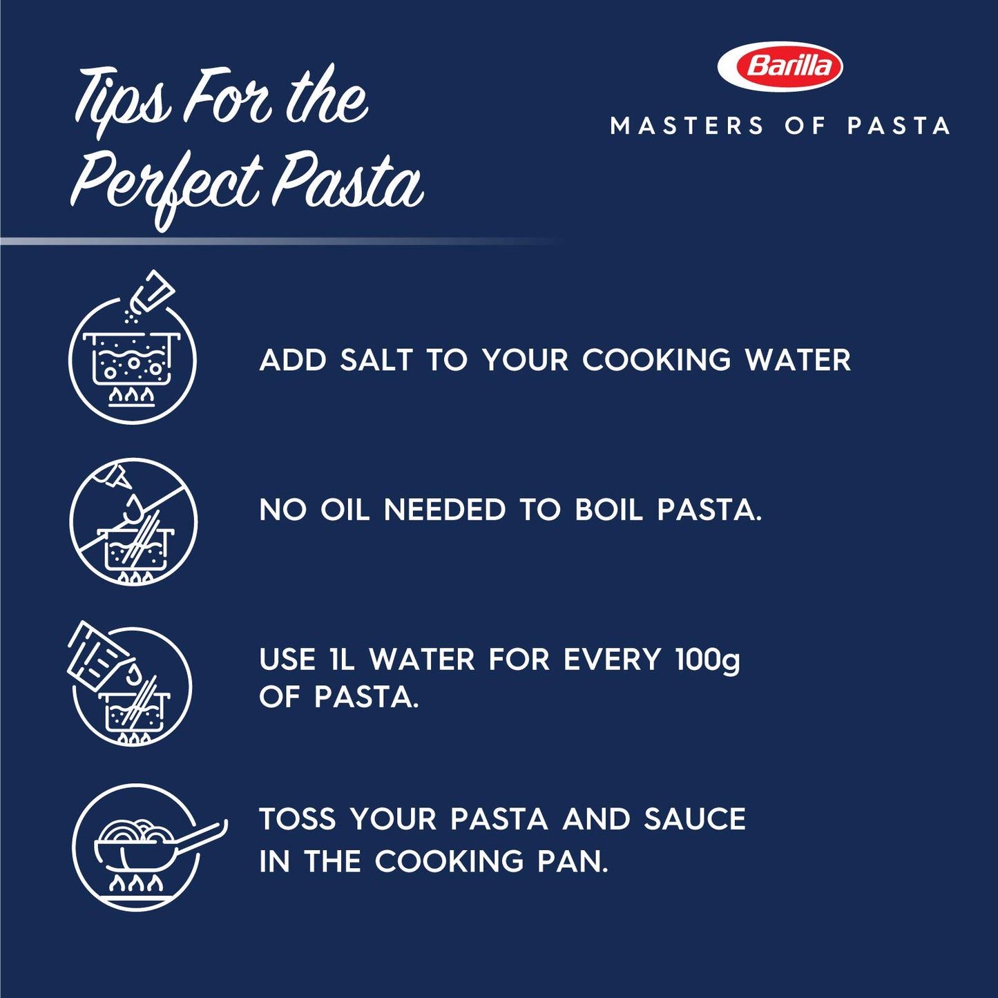 Barilla Spaghettoni Pasta No. 7 500 g - Pack of 5