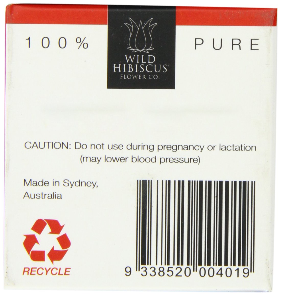 Wild Hibiscus 100 Percent Pure Hibiscus Herbal Tea 40 g