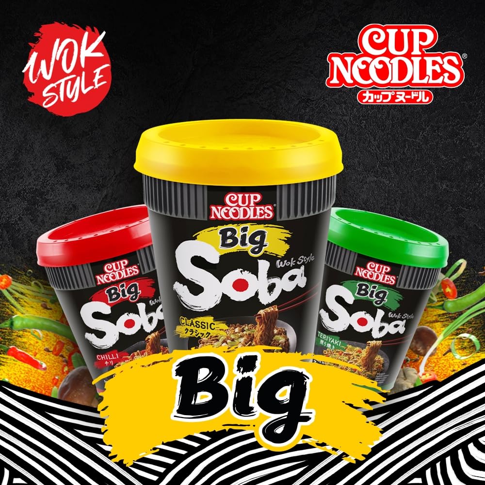 NISSIN Soba Big Noodles