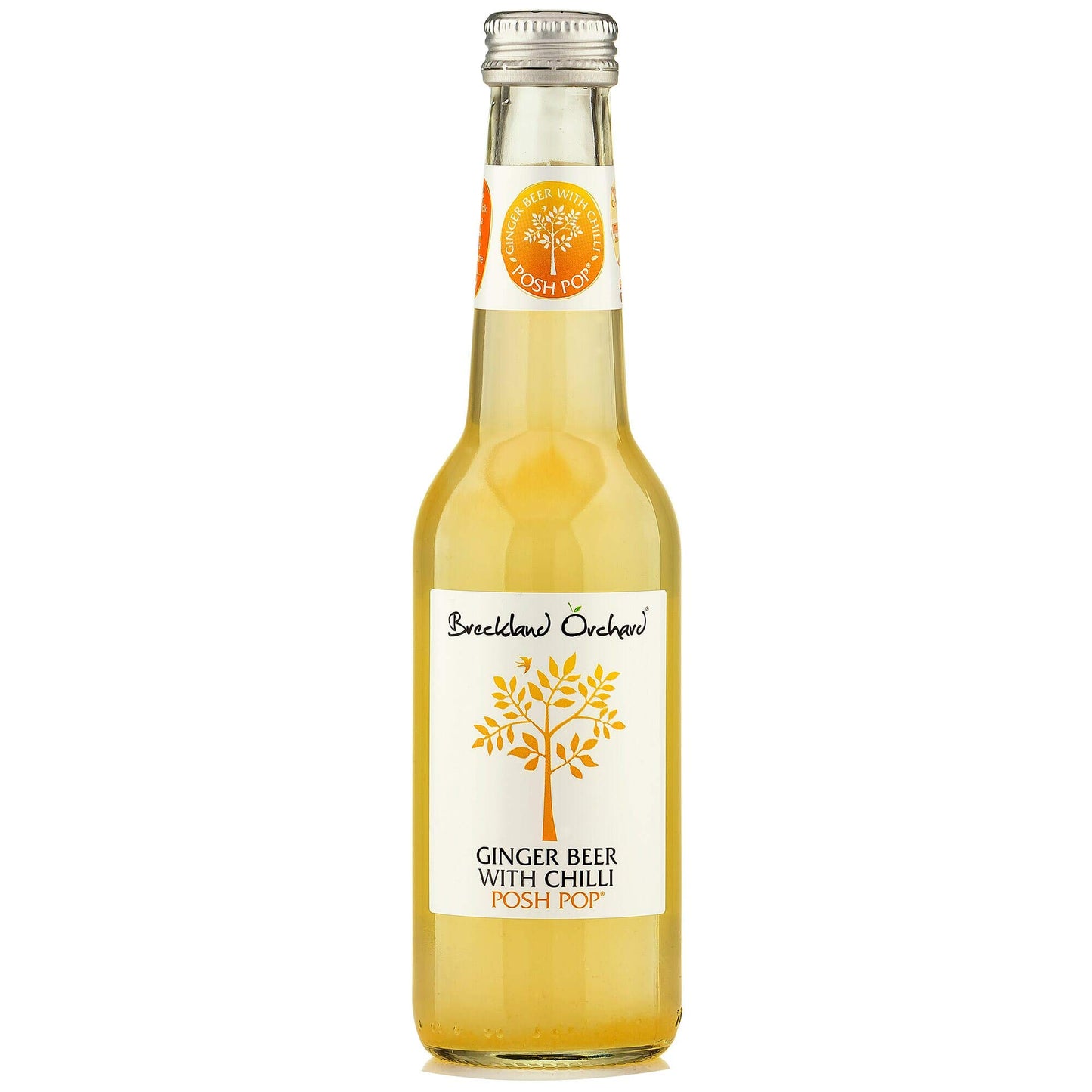 Breckland Orchard | Ginger Beer with Chilli Posh Pop | 275ml x 12 Bottles