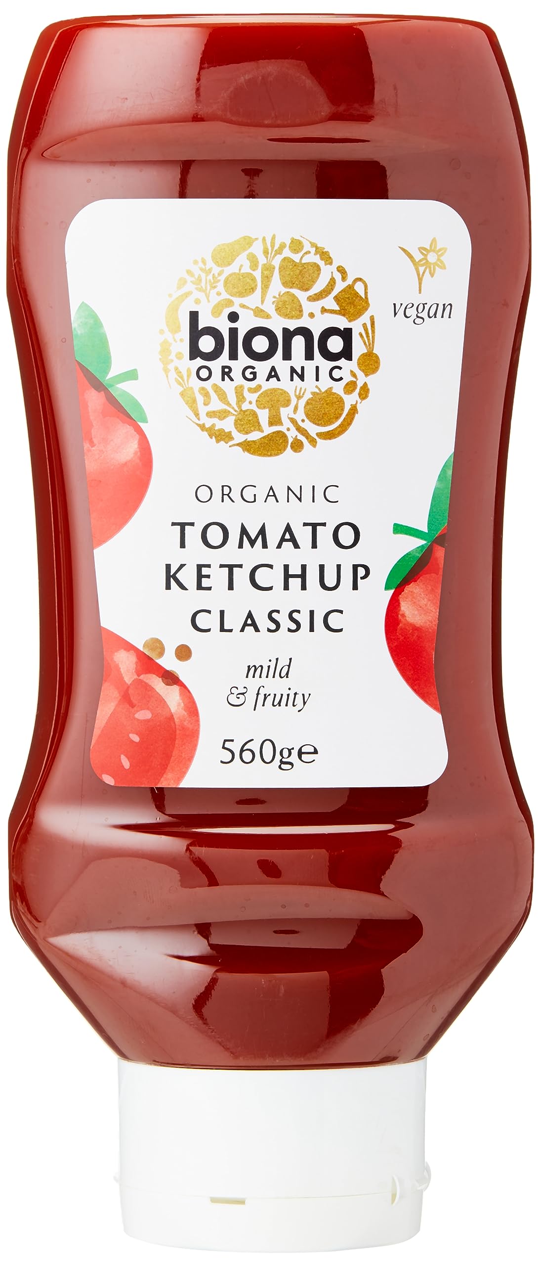 Biona Classic Tomato Ketchup Squeezy 560g