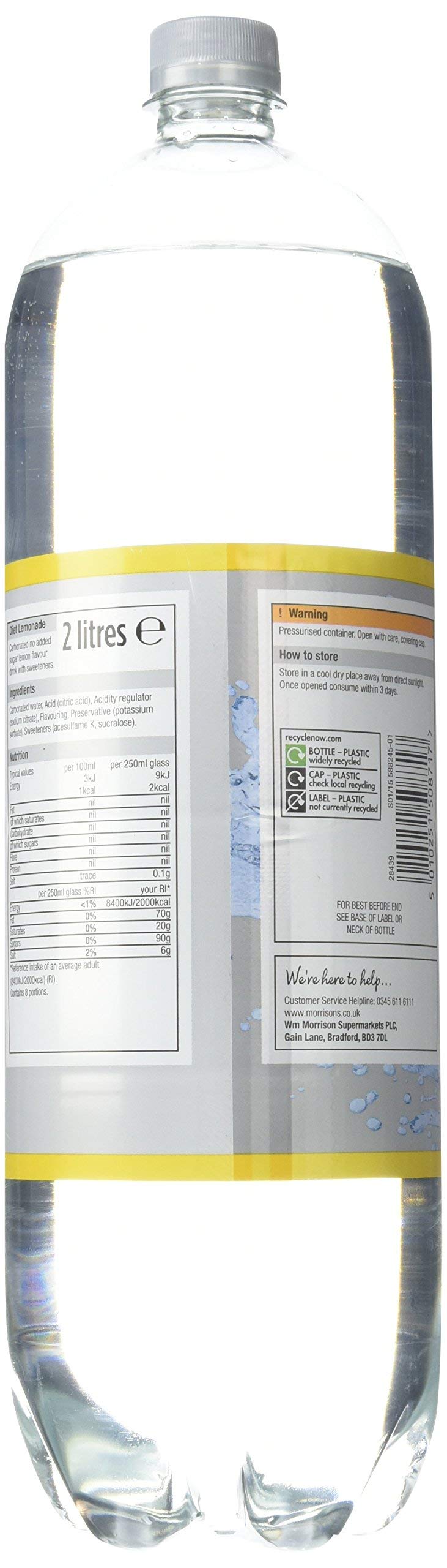 Morrisons Diet Lemonade 2 litre
