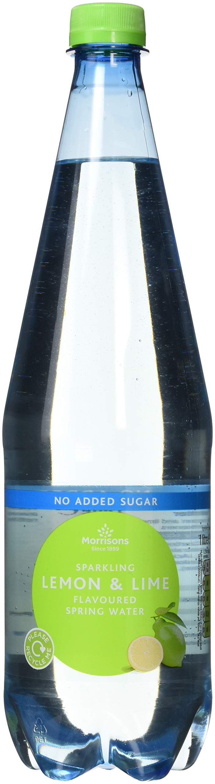 Morrisons Sparkling Lemon & Lime Water 1 litre