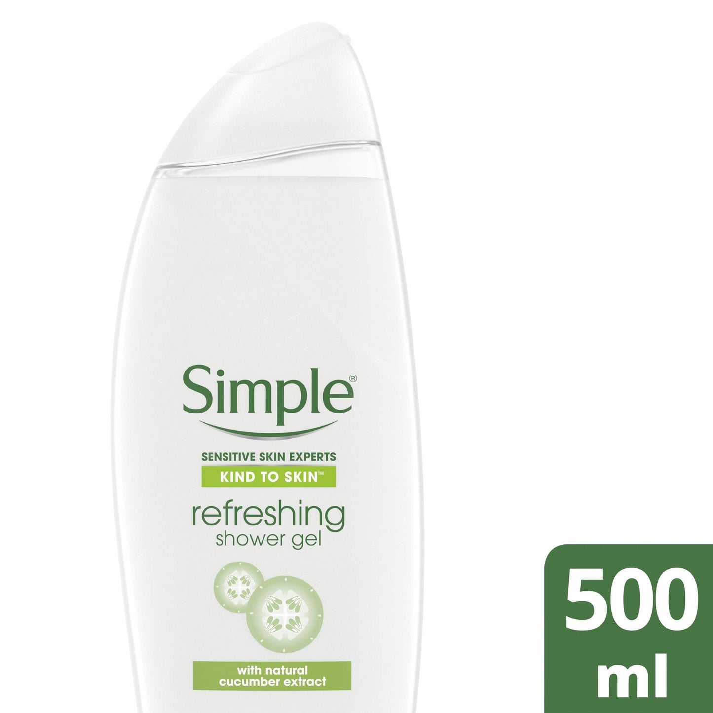 Simple Kind to Skin Shower Gel Refreshing 500 ml