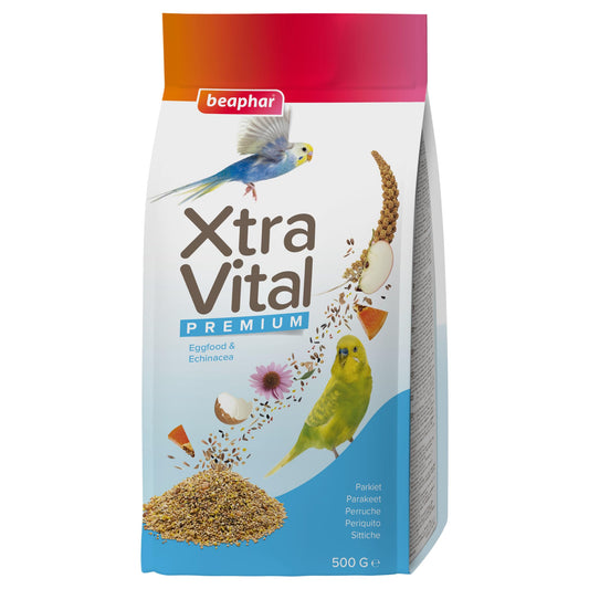 Beaphar XtraVital Parakeet Bird Food 500g