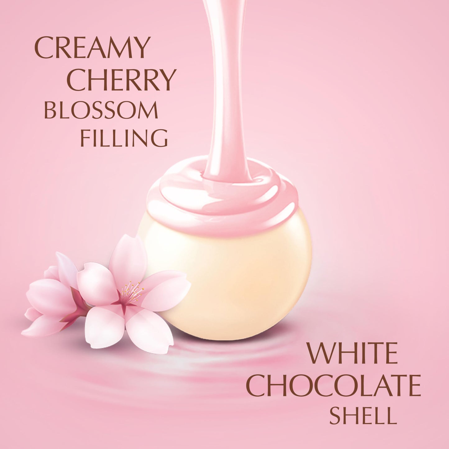 Lindt Lindor Cherry Blossom White Chocolate Truffes Box 200g