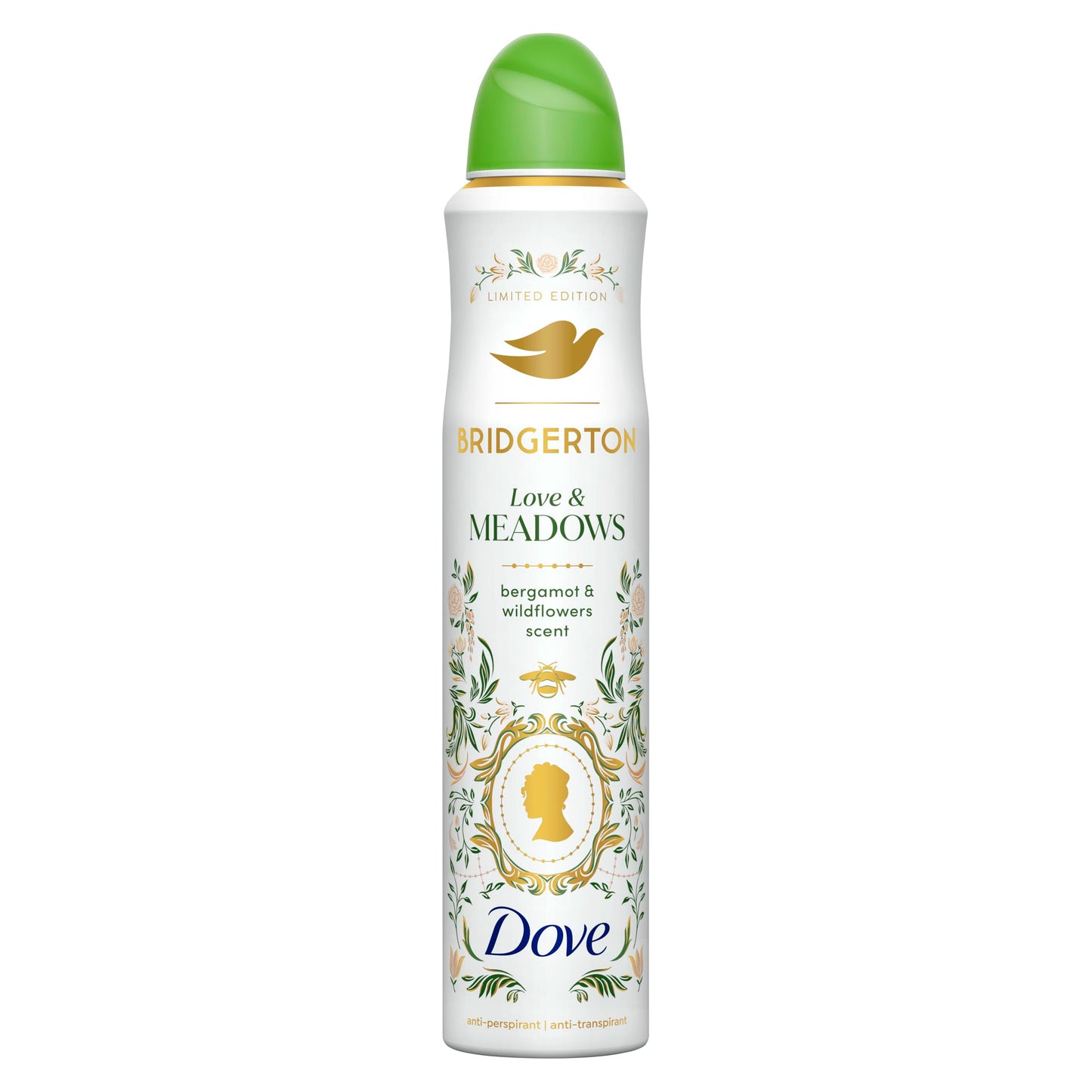 Dove Bridgerton Love & Meadows Deodorant Aerosol 200ml