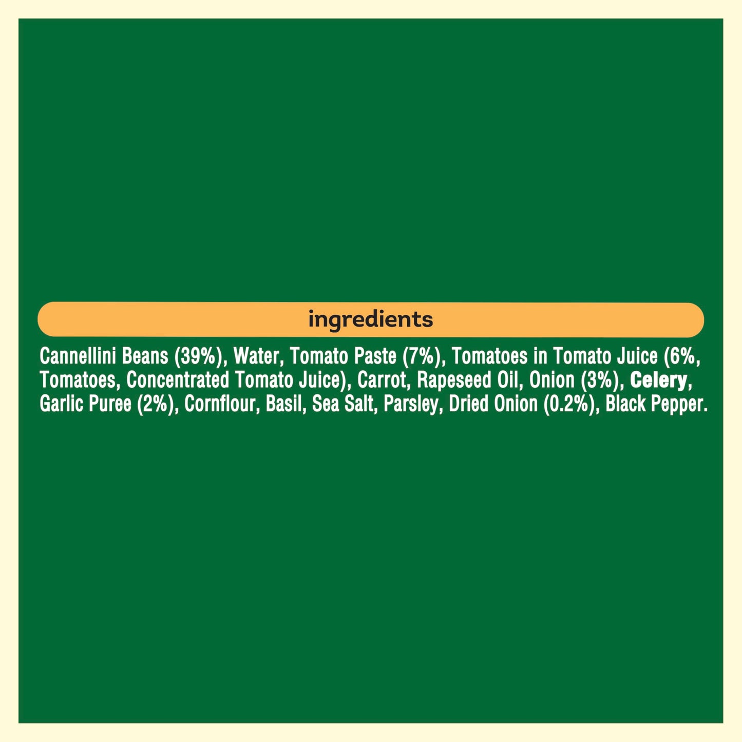 HEINZ Tomato Cannellini Beans with Onion and Garlic - Meal for One, Made From Natural Ingredients, Source of Protein