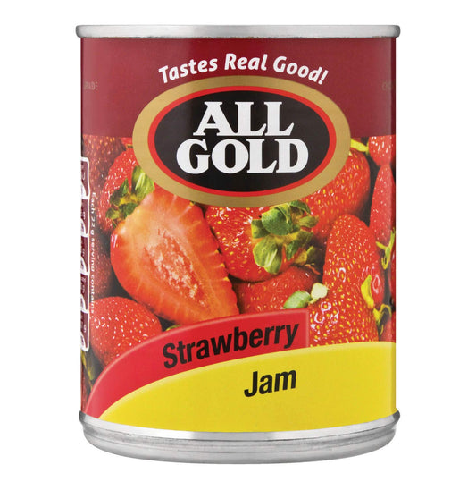 All Gold Strawberry Jam 450g Can
