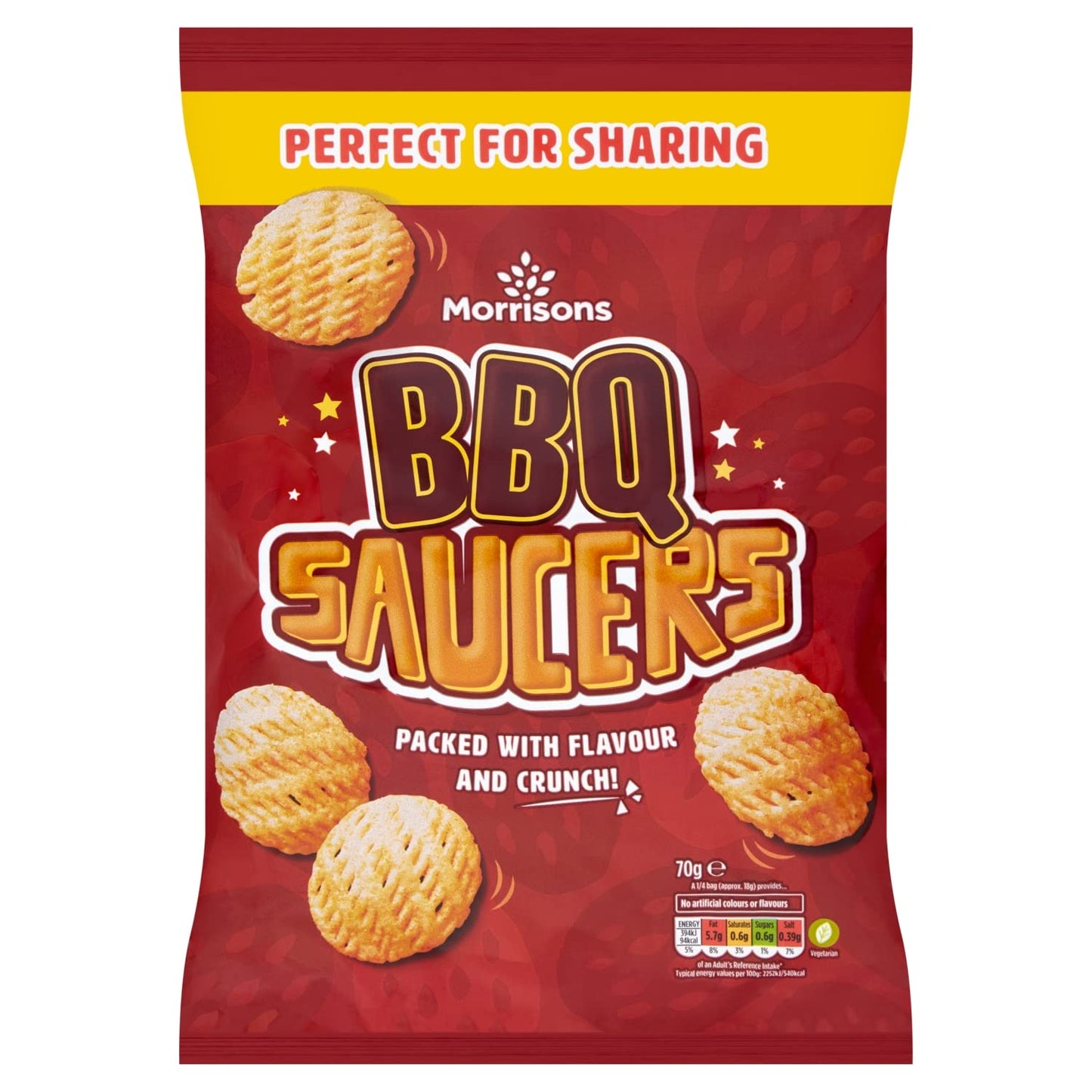 Morrisons Bbq Saucers, 70g