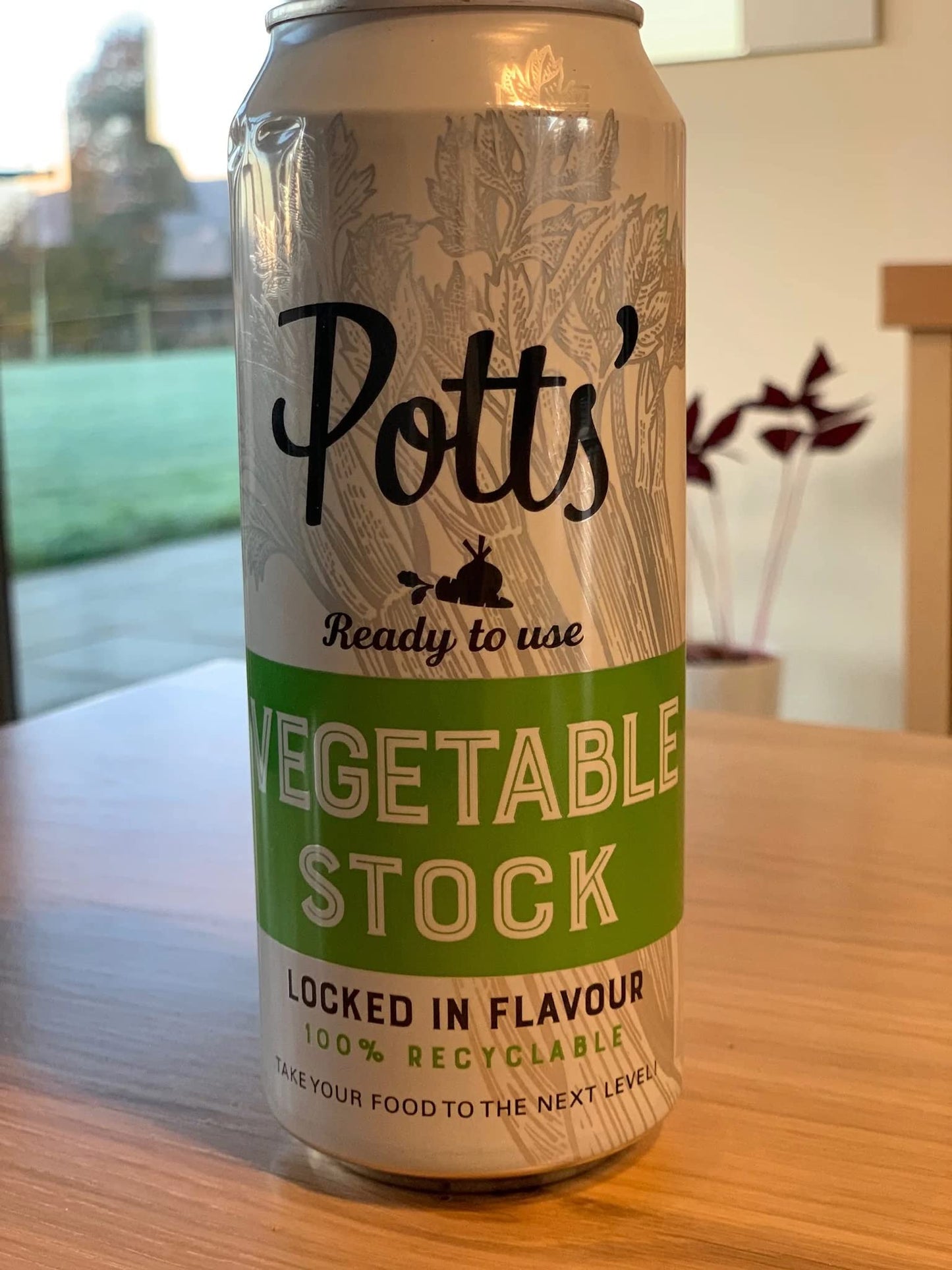 Potts Vegetable Stock Can, 500ml