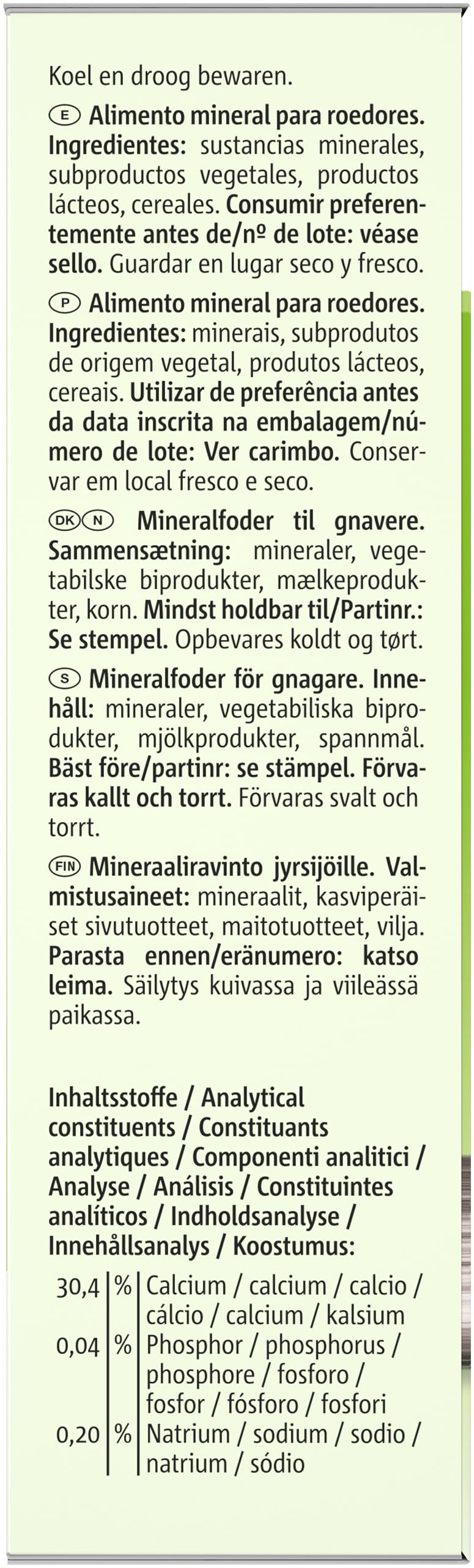 Vitakraft Small Animal Mineral Stone 170g