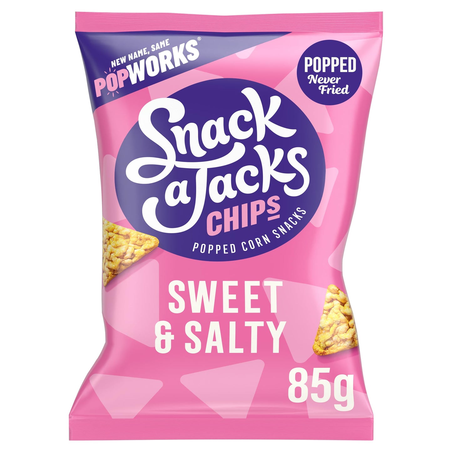Snack a Jacks Sweet & Salty Sharing Bag Popped Crisps 85g
