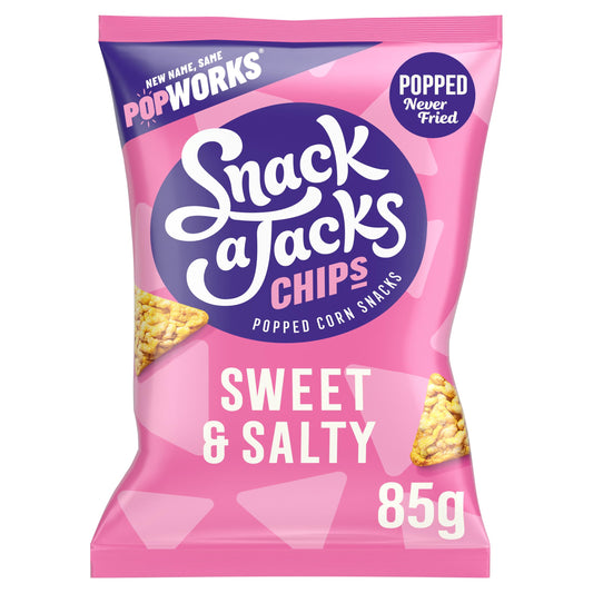 Snack a Jacks Sweet & Salty Sharing Bag Popped Crisps 85g