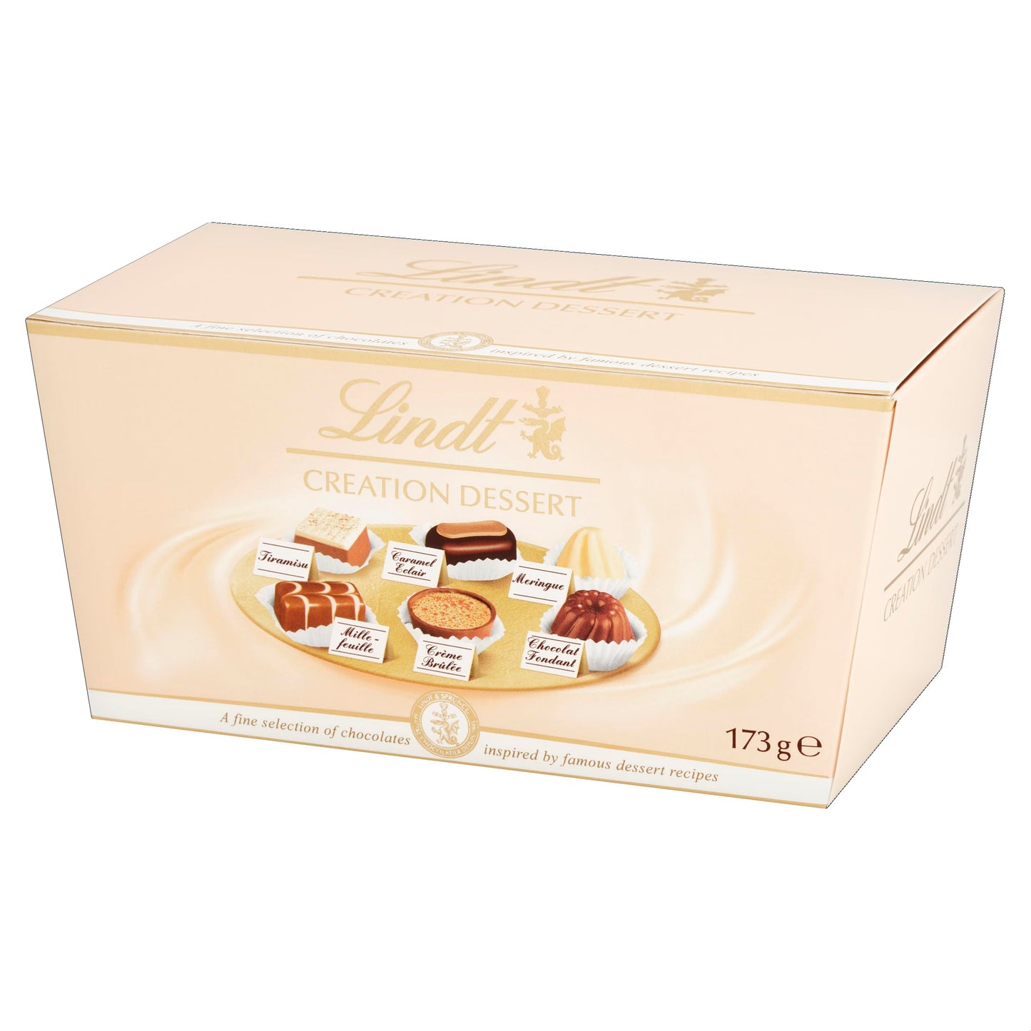 Lindt Creation Dessert | 21 Assorted Fine Dark, Milk and White Chocolate Box Medium, 200g | Gift Present or Sharing Box for Him and Her | Christmas, Birthday, Celebrations, Congratulations, Thank you