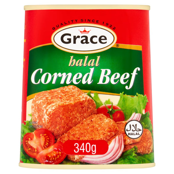 Grace Halal Corned Beef 340g