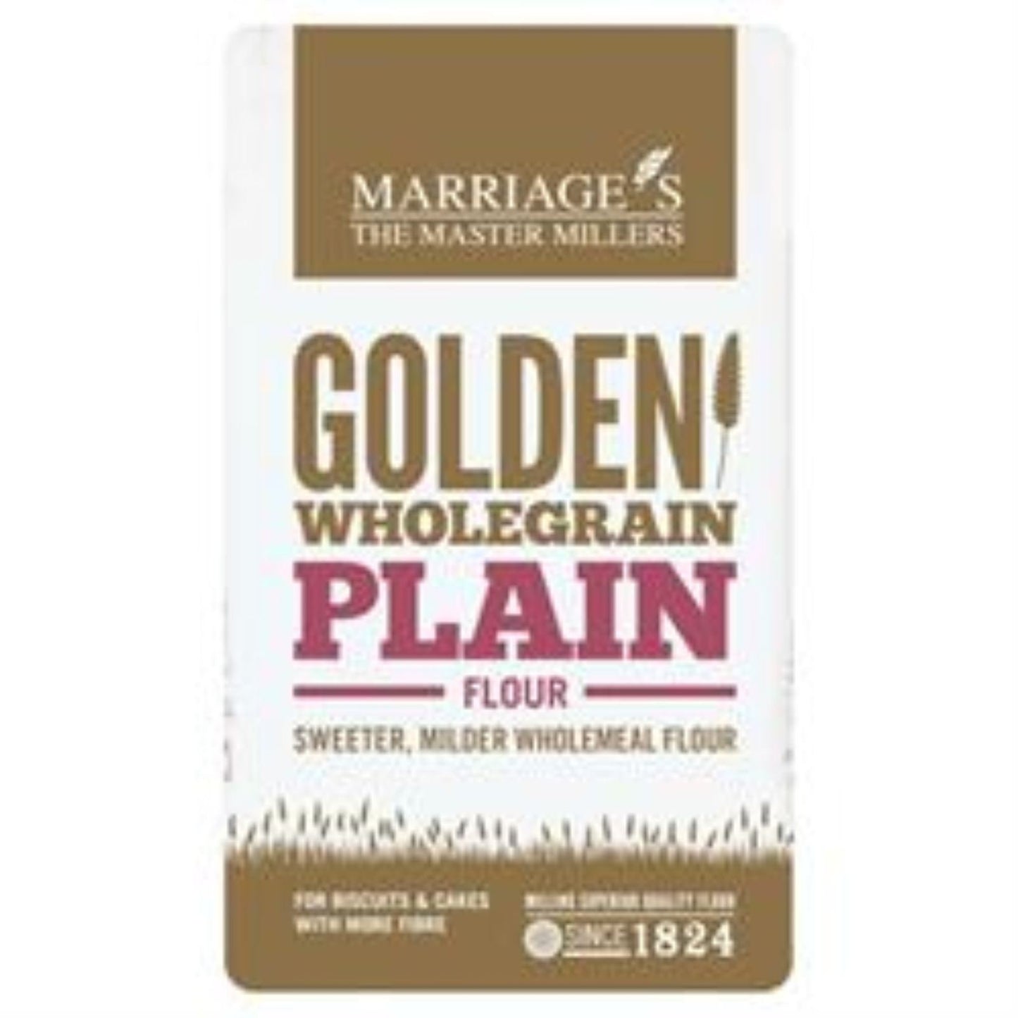 Golden Wholegrain Plain Flour 1000g