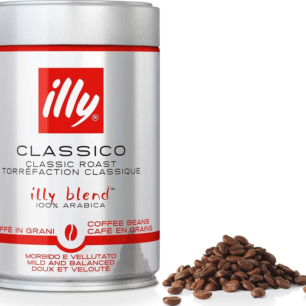 illy Brazil Cerrado Mineiro Single Origin 100% Arabica Coffee Beans - Regenerative Agriculture Certified - Ideal For Moka Pots & Filter Coffee - 250g Tin
