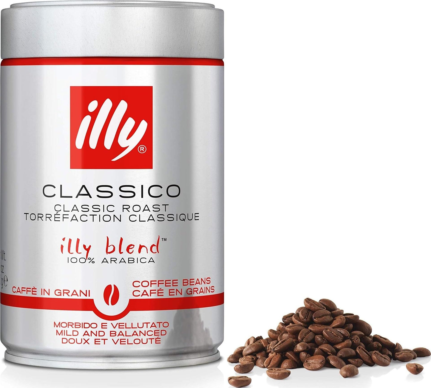 illy Brazil Cerrado Mineiro Single Origin 100% Arabica Coffee Beans - Regenerative Agriculture Certified - Ideal For Moka Pots & Filter Coffee - 250g Tin