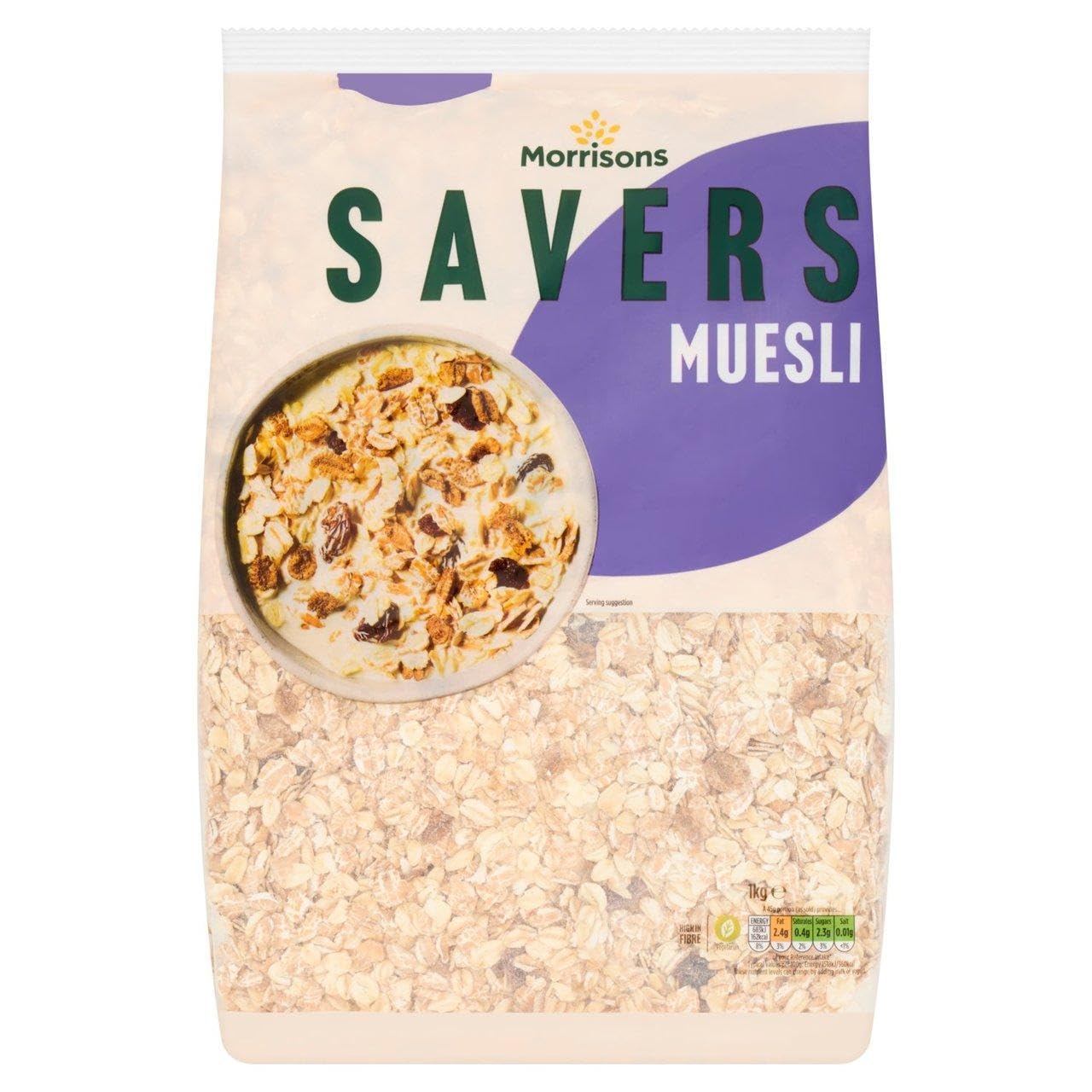 Morrisons Savers Muesli 1kg (Forced)