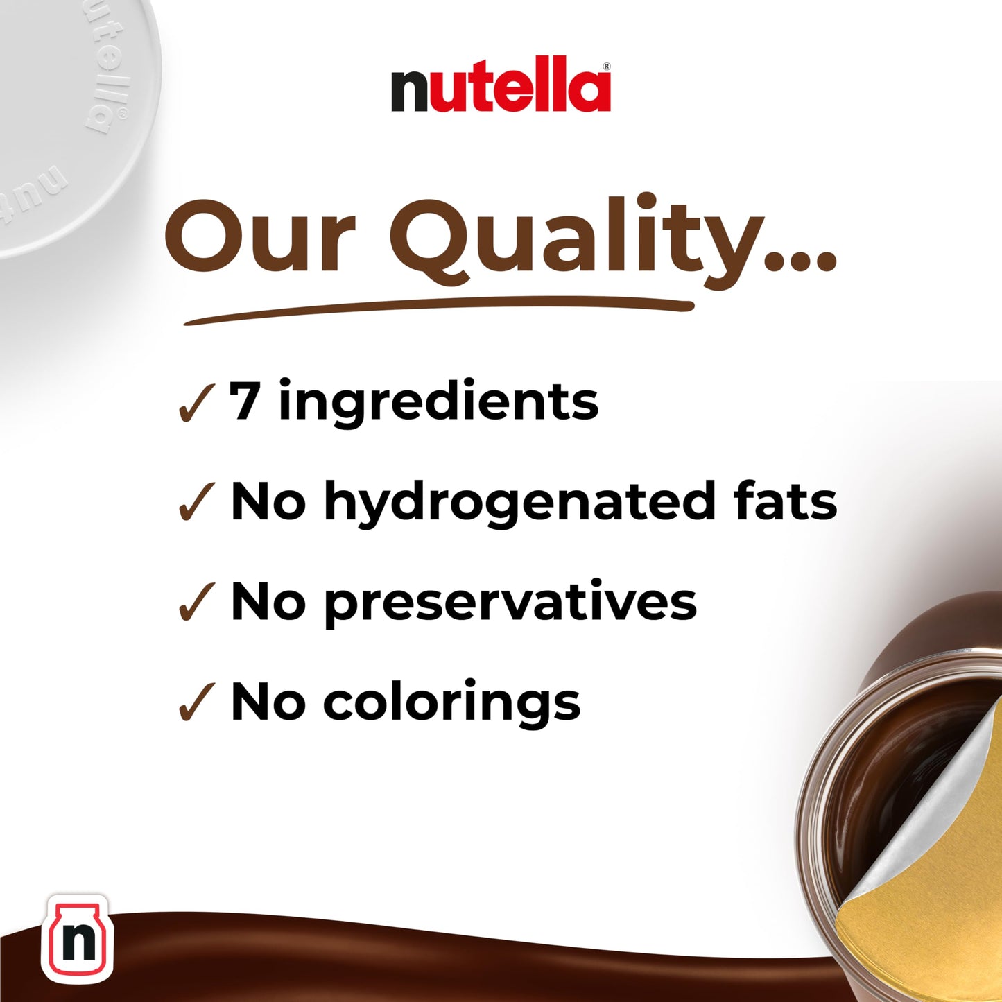 Nutella Hazelnut Chocolate Spread Breakfast 1kg Jar