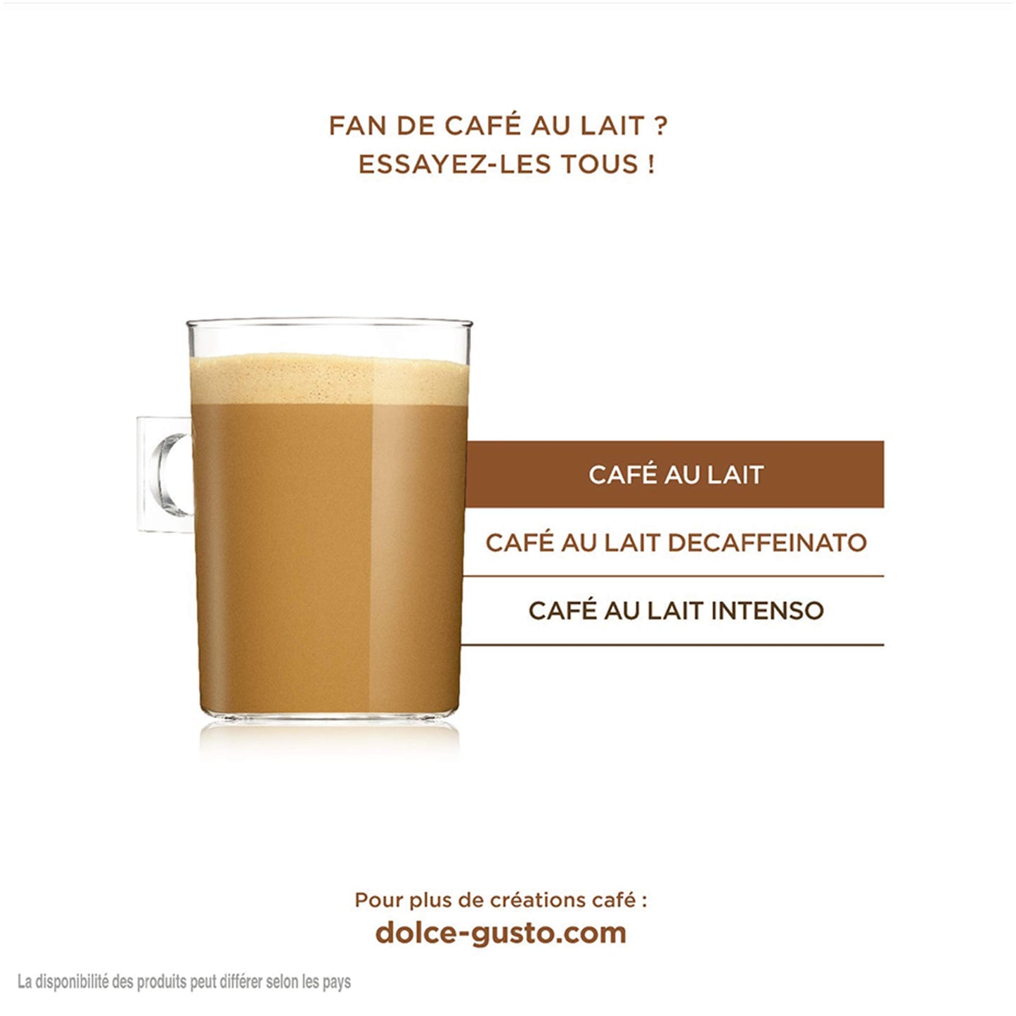 Nescafe Dolce Gusto Café Au Lait Coffee Pods x 16