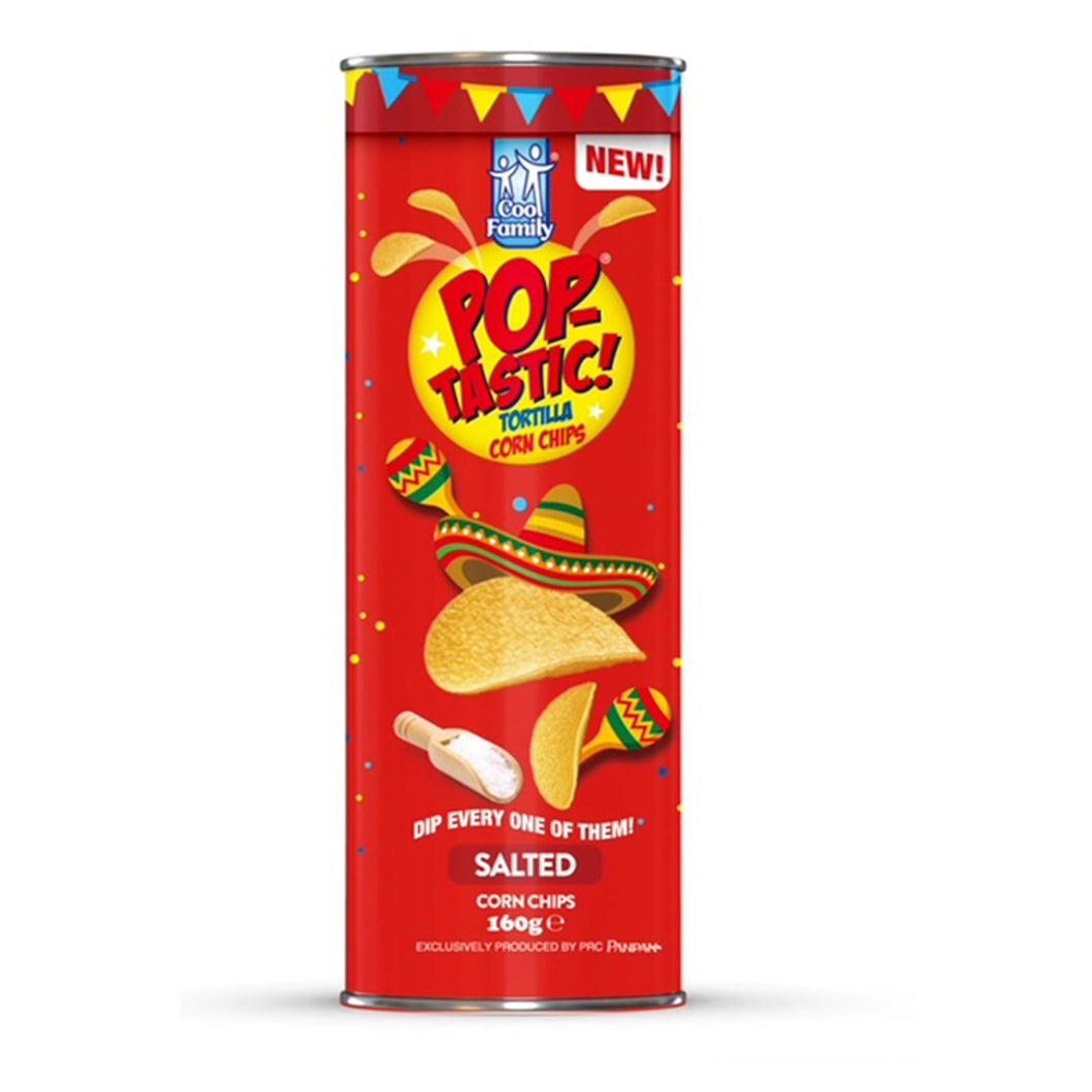 Pop-Tastic! Tortilla Salted Corn Chips, 160g