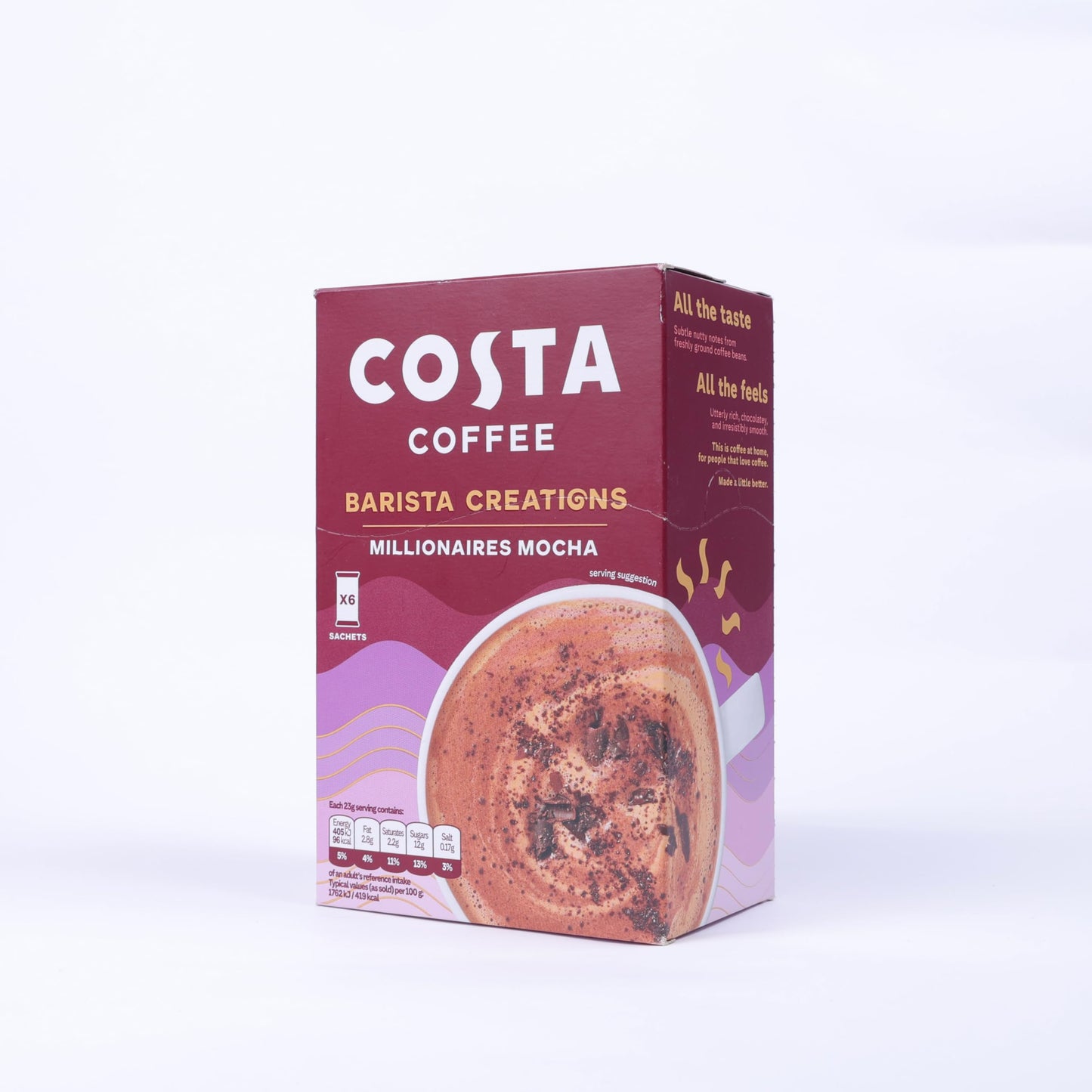Costa Coffee Barista Creations Millionaires Mocha 6 x 23g (138g)