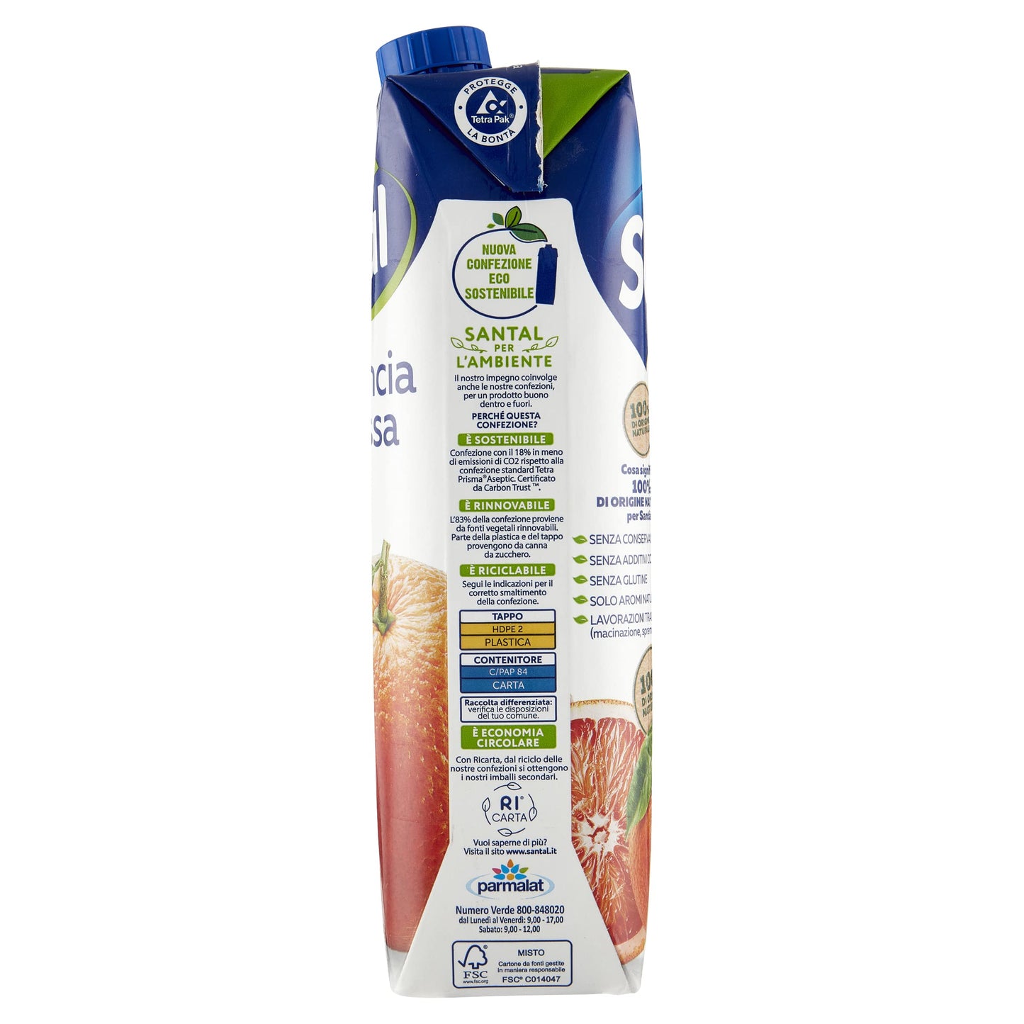 Santal Blood Red Orange Juice (1L)