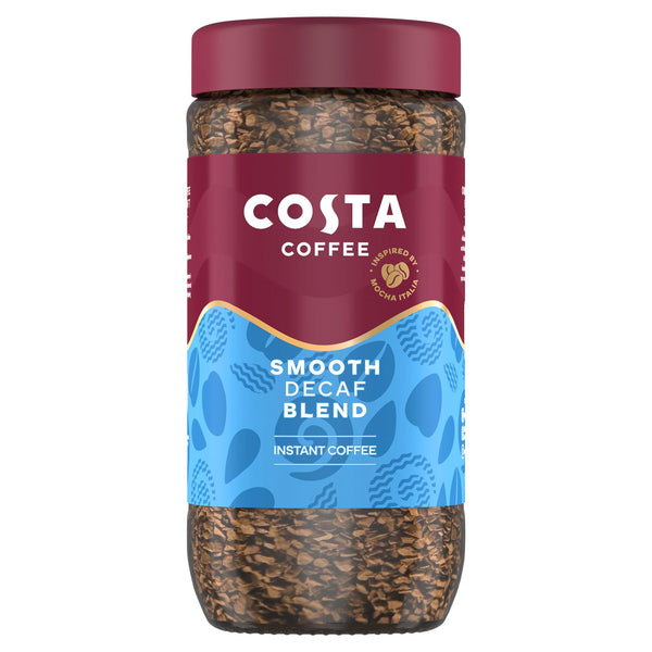 Costa Coffee Smooth Decaf Blend Instant Coffee 190g