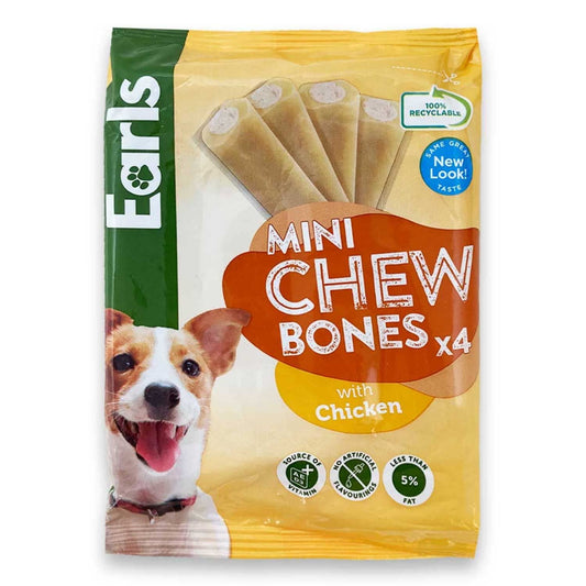 Earls Mini Chicken Chew Bones 180g