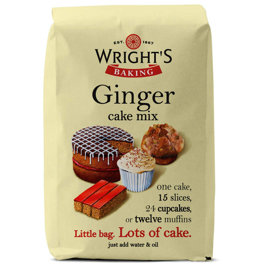 Wrights Baking Ginger Cake Mix - 5x500g
