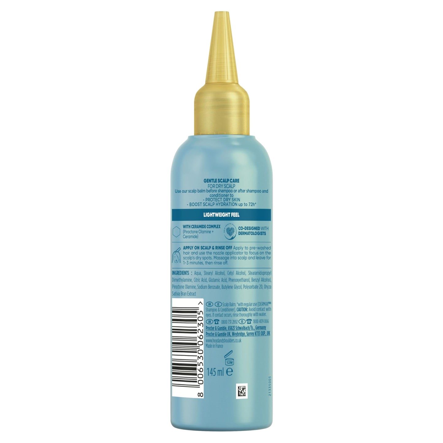 Head & Shoulders DermaXPro Pure Scalp Hydrator Rinse Off Treatment 145ml