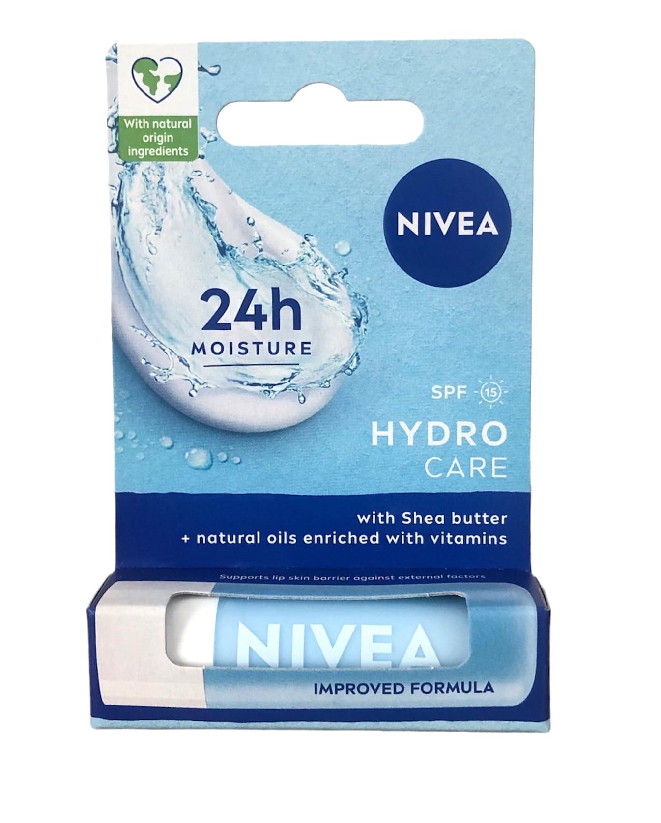 Nivea Pure Water and Aloe Lip Hydro Care, 4.6g