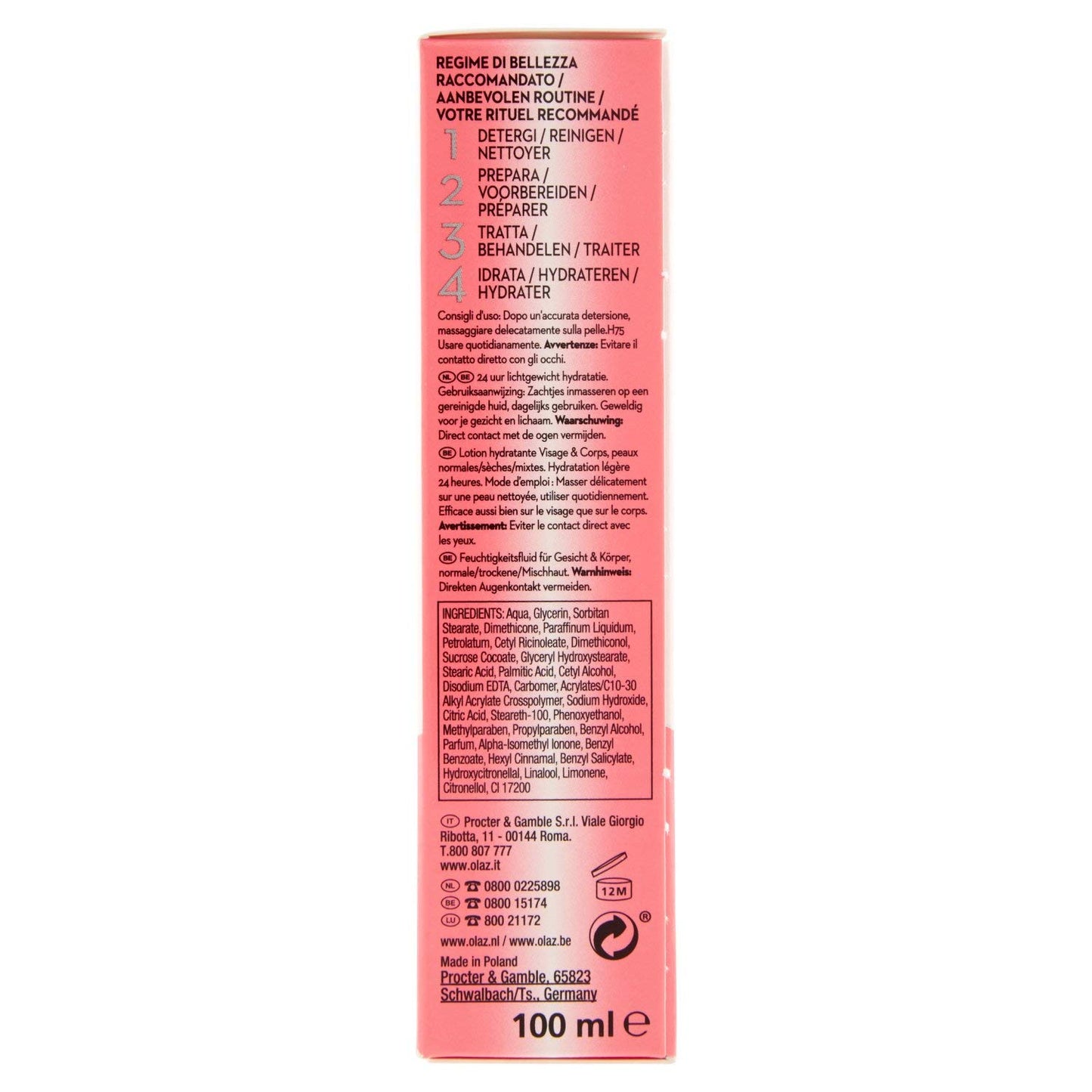 OLAY Beauty Fluid Moisturizing Lotion For Face And Body