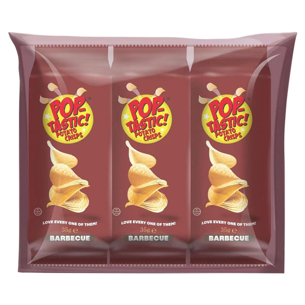 Pop-Tastic! Barbecue Potato Crisps 35g