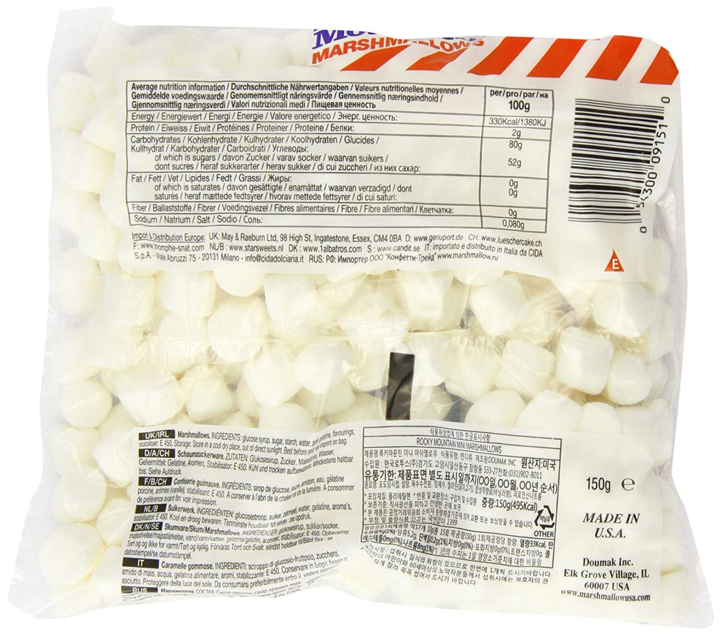 Mini Rocky Mountain Marshmallows 150g