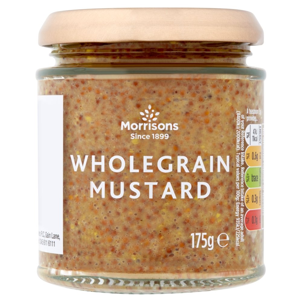 Morrisons Wholegrain Mustard, 175g