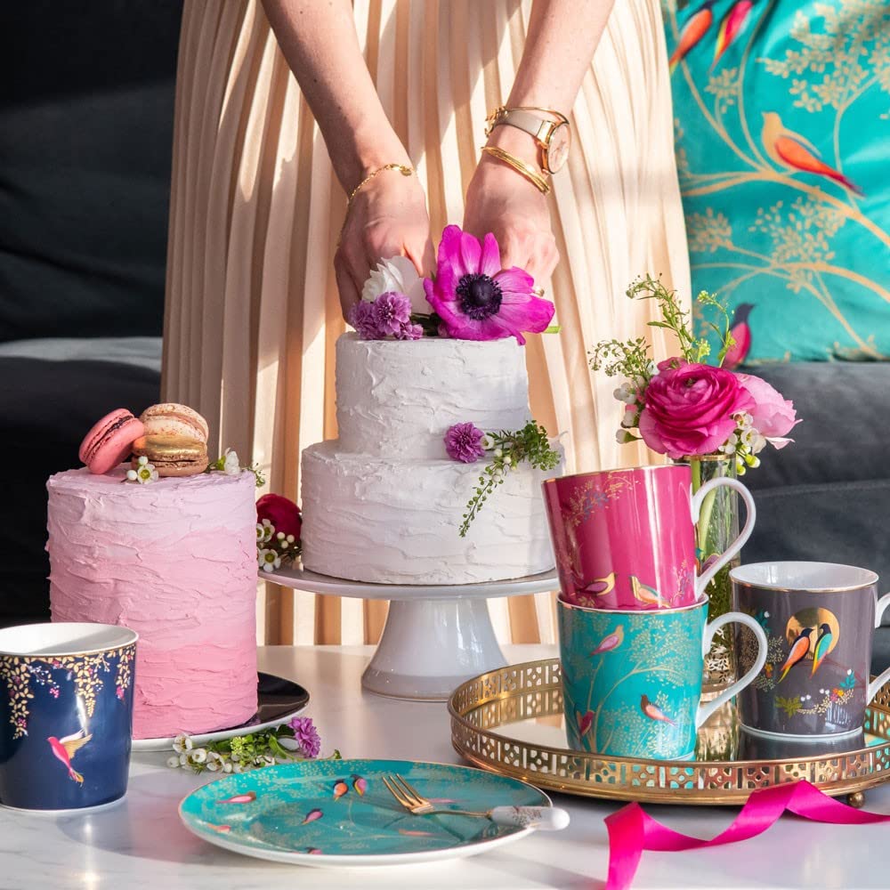 Sara Miller London Chelsea Mugs Assorted Set of 4, Elegant and Sophisticated, The Perfect Blend of Style and Quality