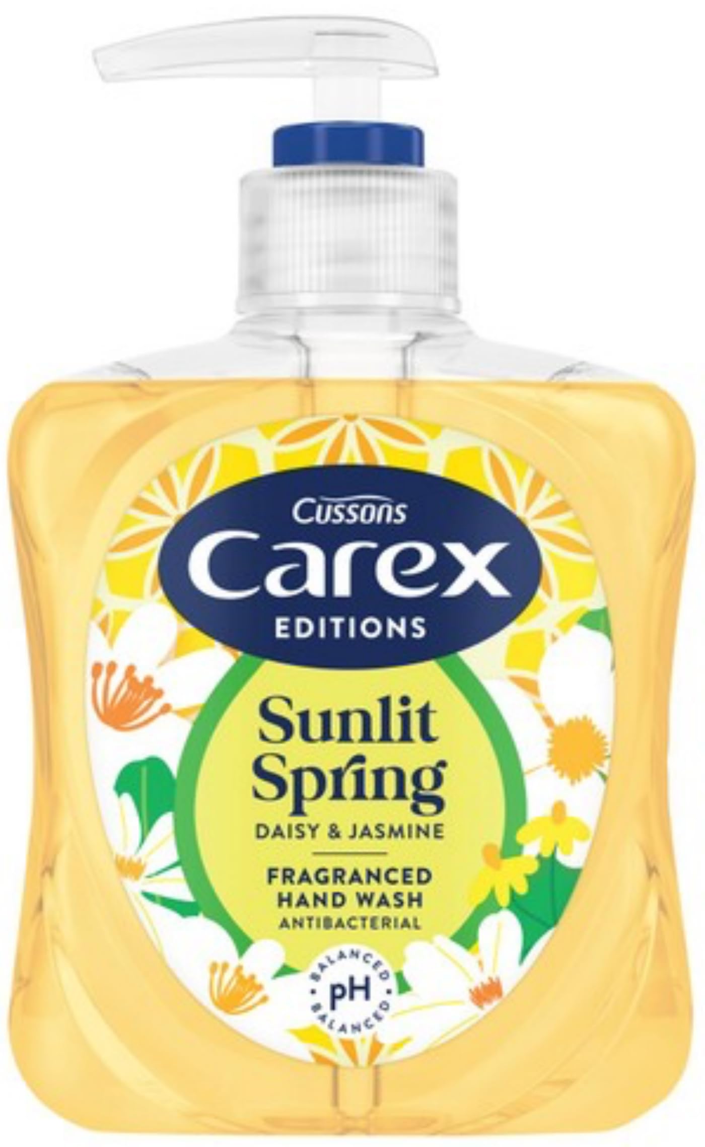 Carex Editions Handwash 3 x 250 ml Cussons Fragranced Liquid Hand Wash Kills Bacteria Seville Escape, Sunlit Spring, Rose Garden With Exclusive Beauty Tips Sheet.