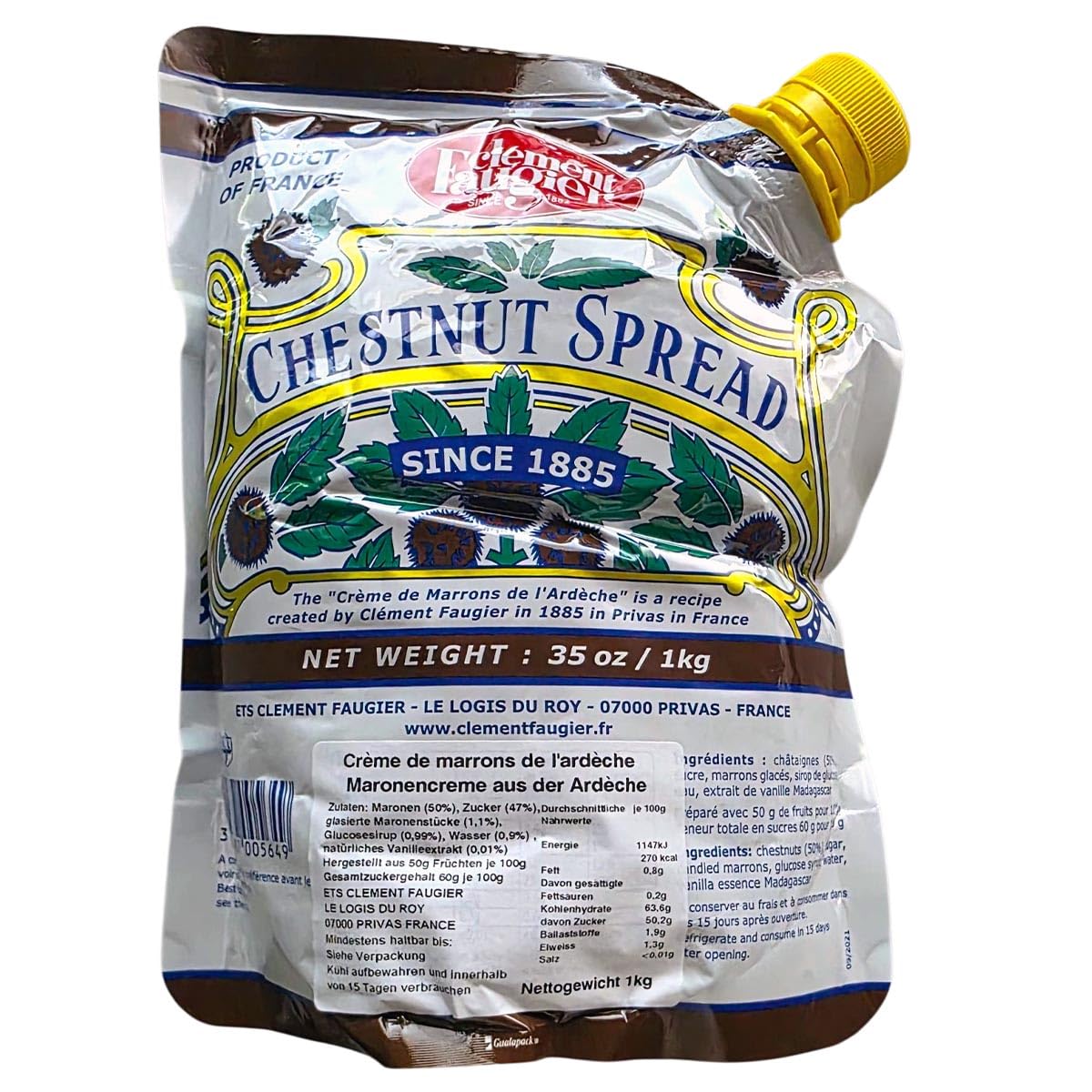 Clément Faugier Chestnut Spread  Pouch 1Kg
