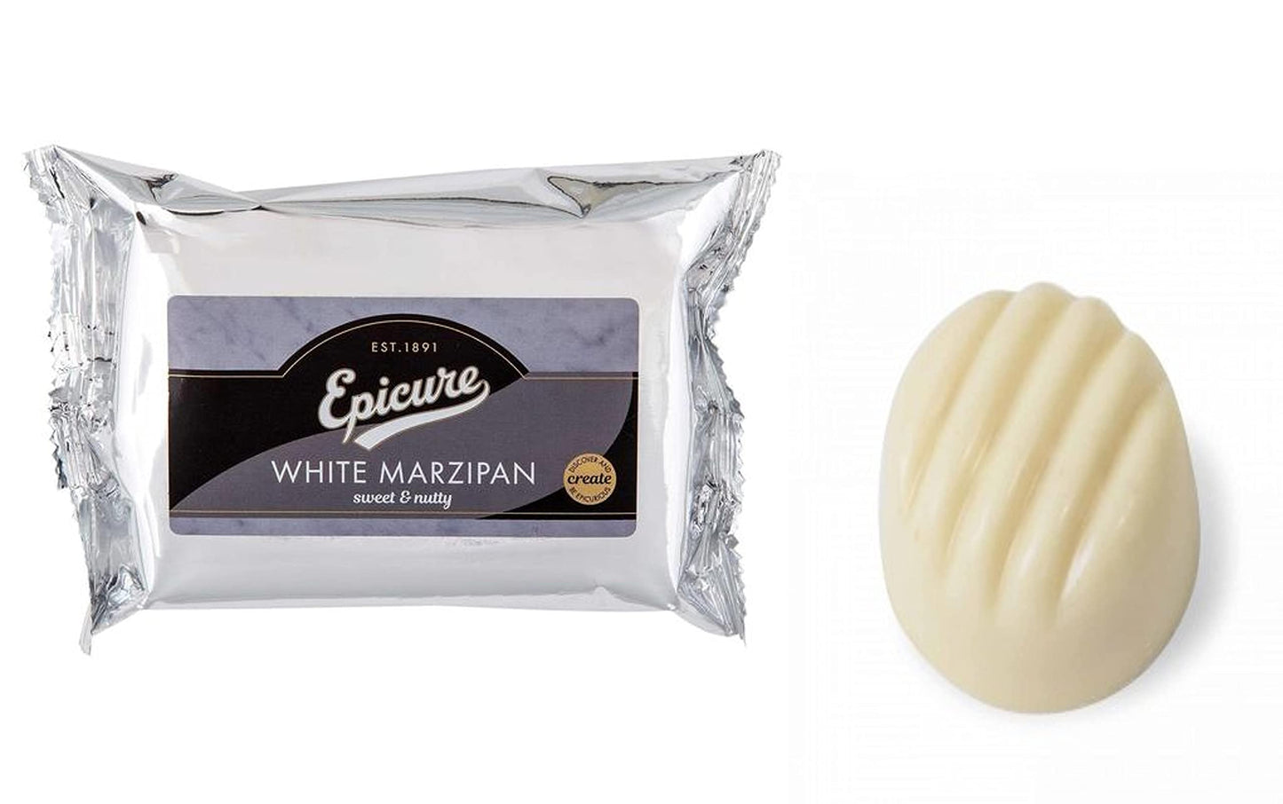 Sweet & Nutty White Marzipan (250g)