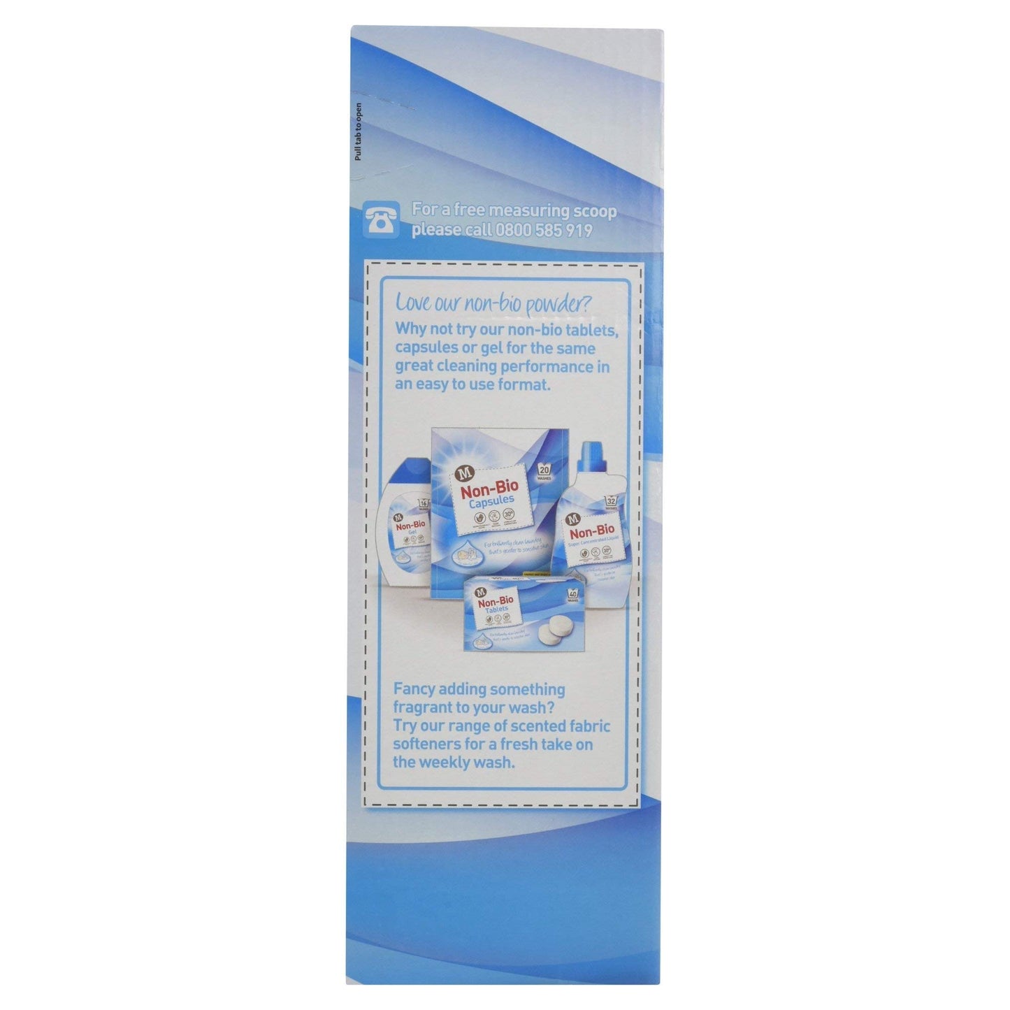 Morrisons Bio Laundry Powder 40 Washes 2kg