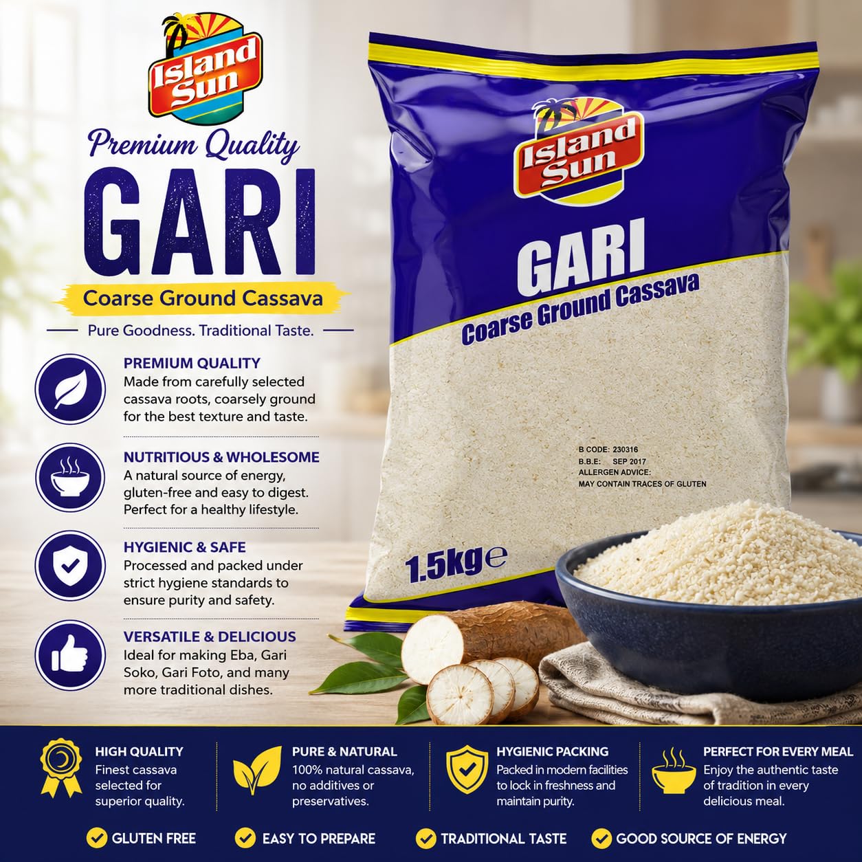 Island Sun Gari 6x1.5KG