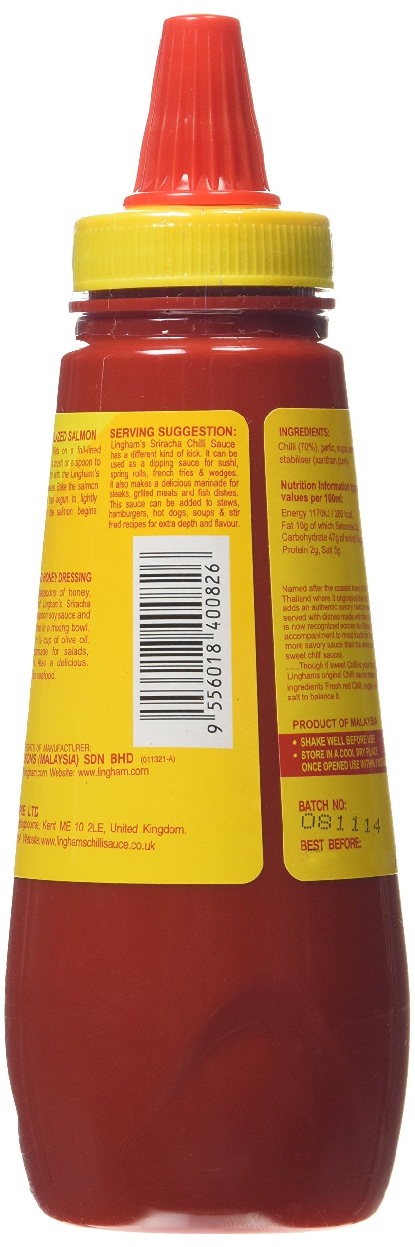 Linghams Sriracha Sauce 280 ml