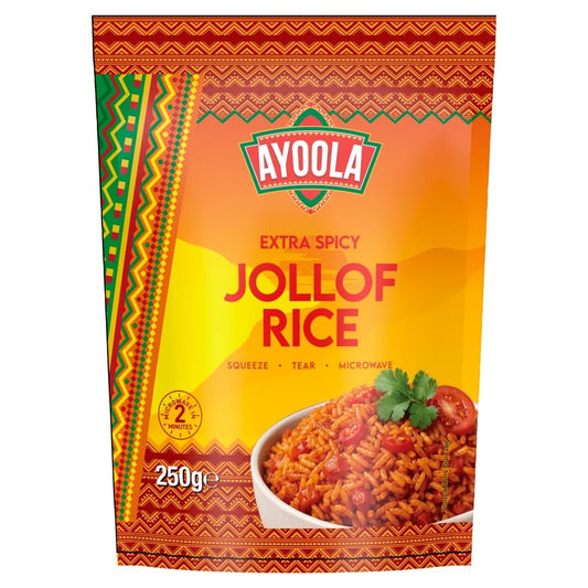 Ayoola Extra Spicy Jollof Rice Pouch 250g