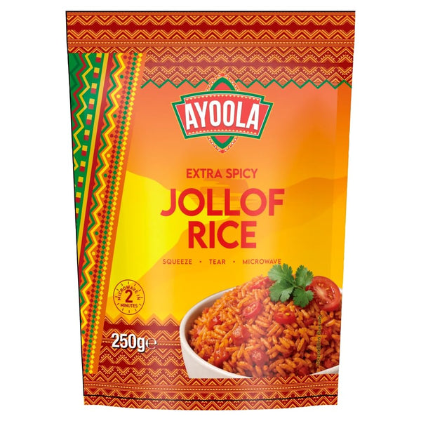 Ayoola Extra Spicy Jollof Rice Pouch 250g