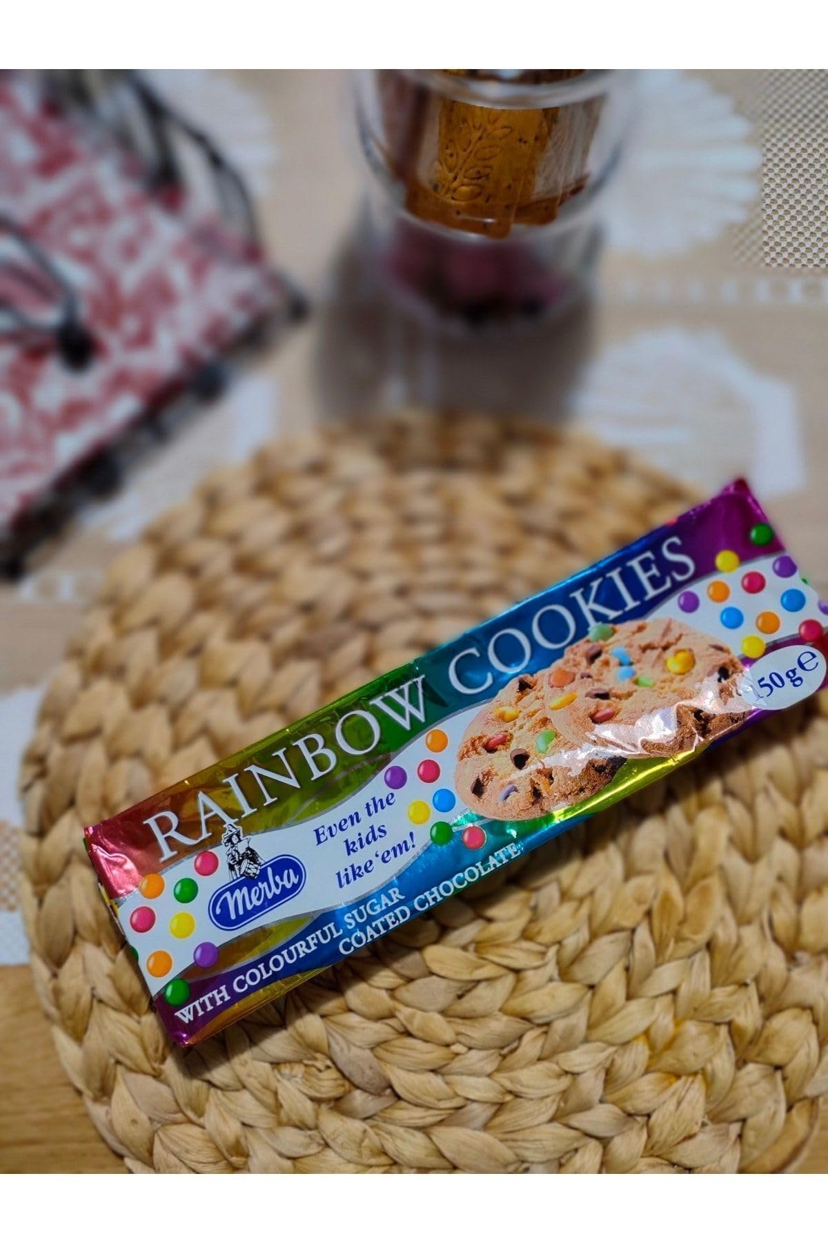 Merba Rainbow Cookies 150g