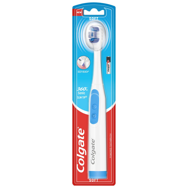 Colgate Battery 360 Sonic Floss Tip Soft Toothbrush